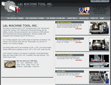 Tablet Screenshot of landlmachinetool.com